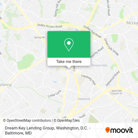 Dream Key Lending Group map
