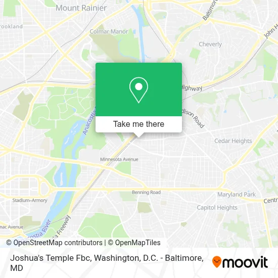 Joshua's Temple Fbc map