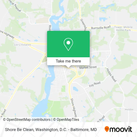 Shore Be Clean map