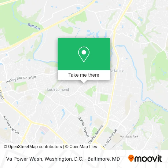 Va Power Wash map