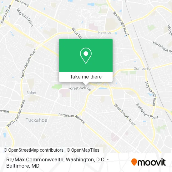 Re/Max Commonwealth map