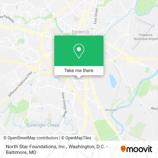 North Star Foundations, Inc. map