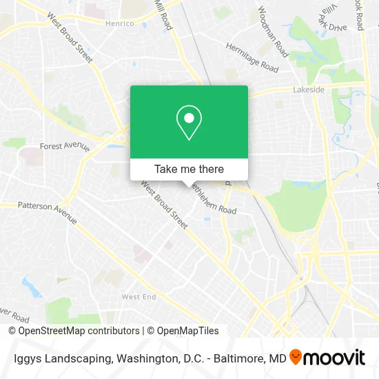 Iggys Landscaping map