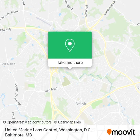United Marine Loss Control map