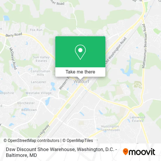 Dsw Discount Shoe Warehouse map