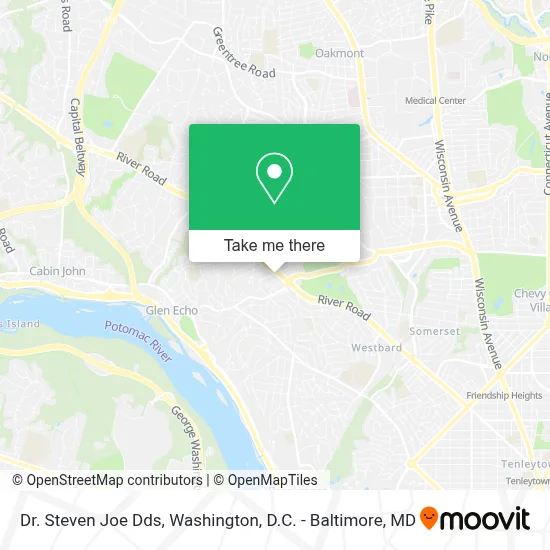 Dr. Steven Joe Dds map