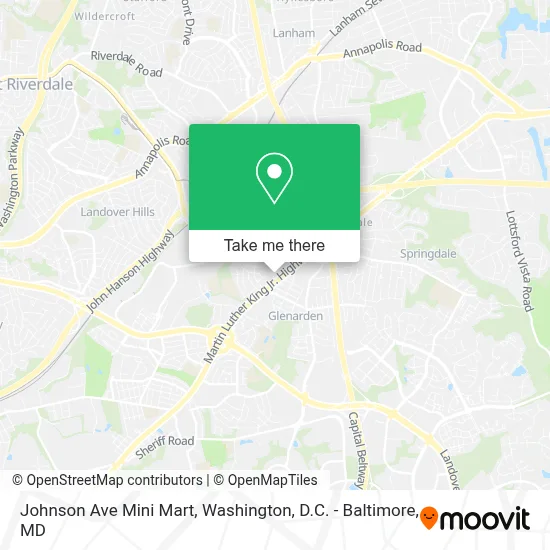 Johnson Ave Mini Mart map