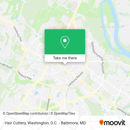 Hair Cuttery map