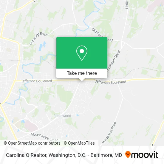 Carolina Q Realtor map