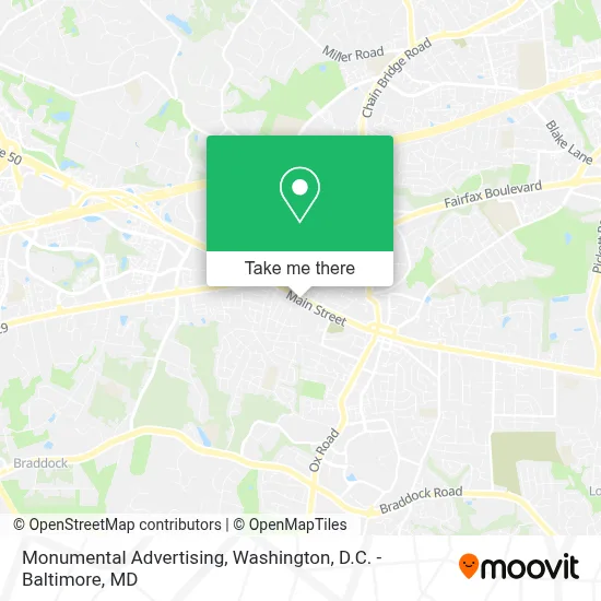 Monumental Advertising map