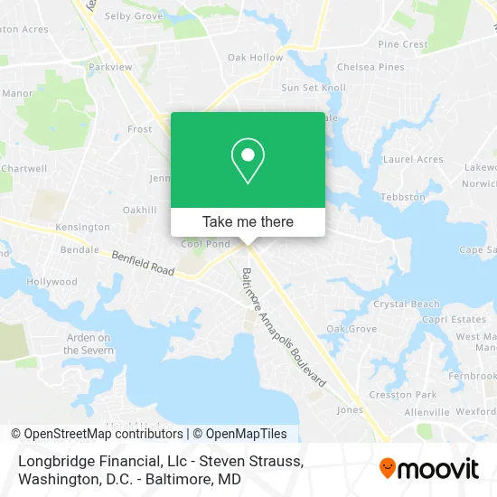 Longbridge Financial, Llc - Steven Strauss map