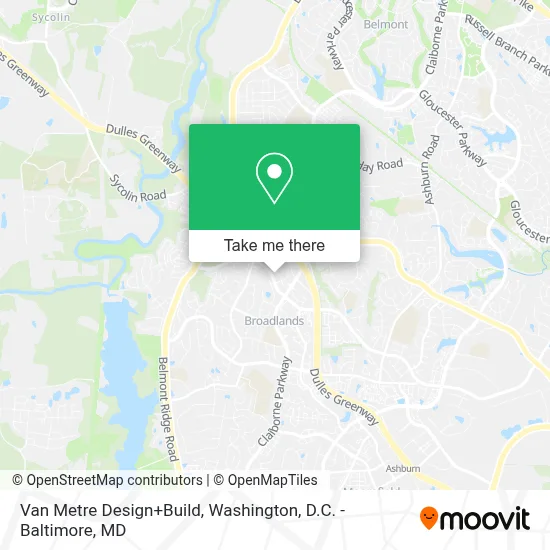 Van Metre Design+Build map