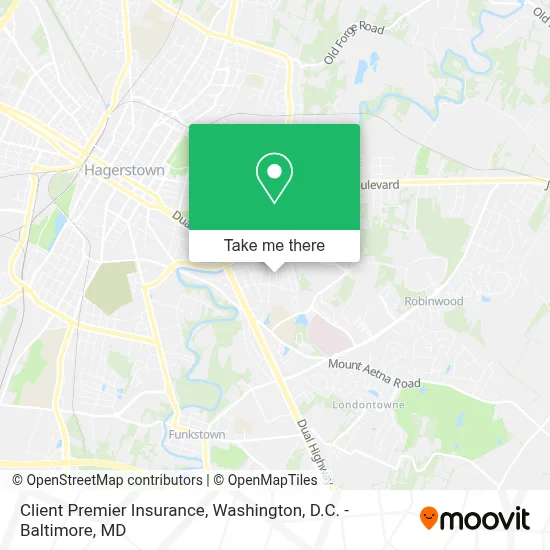 Client Premier Insurance map