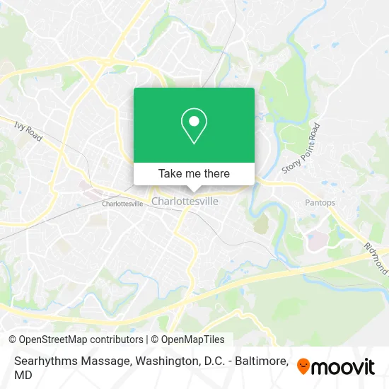 Searhythms Massage map