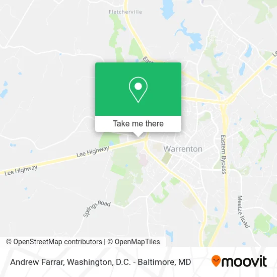 Andrew Farrar map