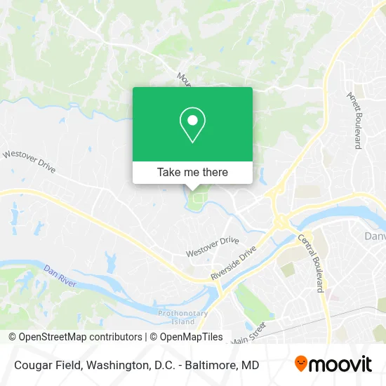 Cougar Field map