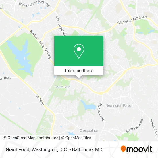 Giant Food map