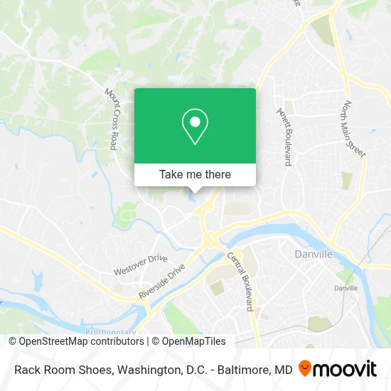 Rack Room Shoes map