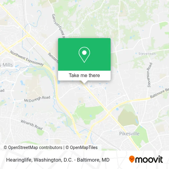 Hearinglife map