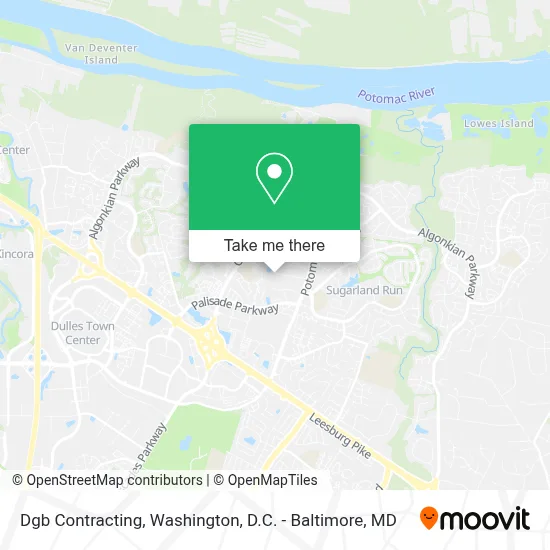 Dgb Contracting map