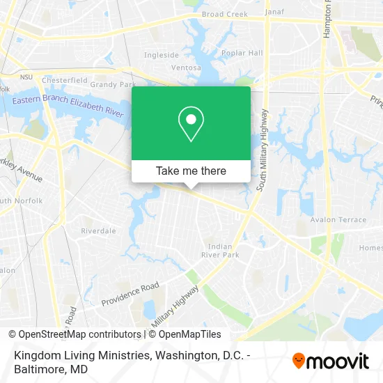 Kingdom Living Ministries map