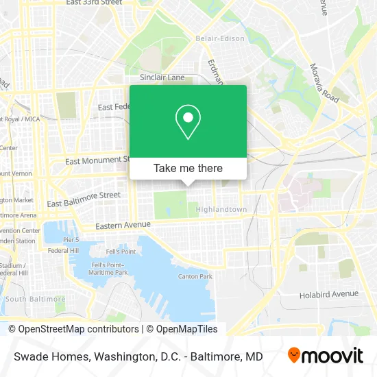 Swade Homes map