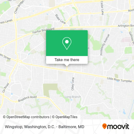 Mapa de Wingstop