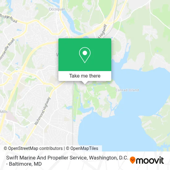 Swift Marine And Propeller Service map