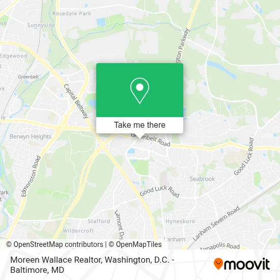 Moreen Wallace Realtor map
