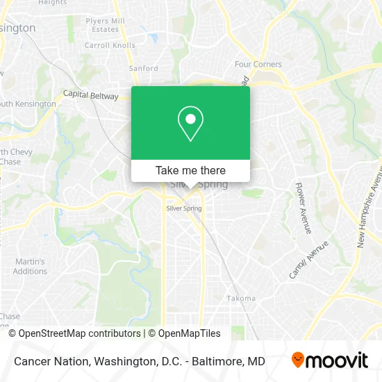Cancer Nation map