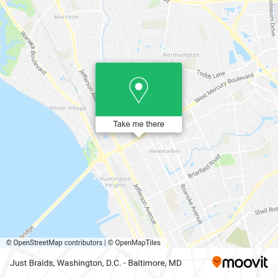 Just Braids map