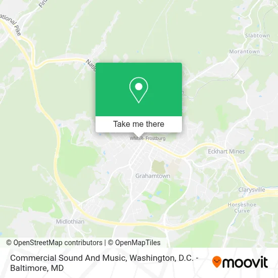 Commercial Sound And Music map