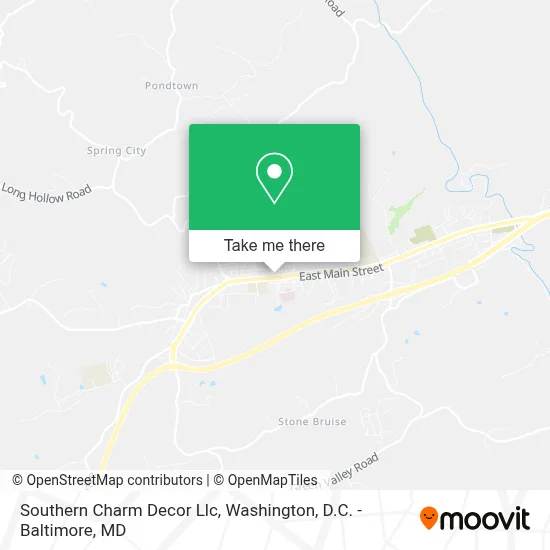 Southern Charm Decor Llc map