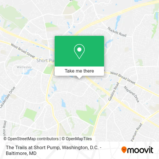 The Trails at Short Pump map