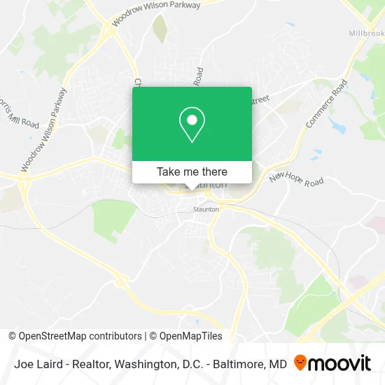 Joe Laird - Realtor map