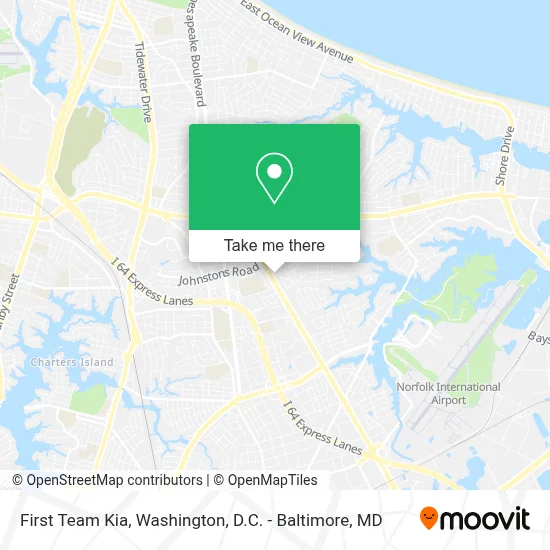 First Team Kia map