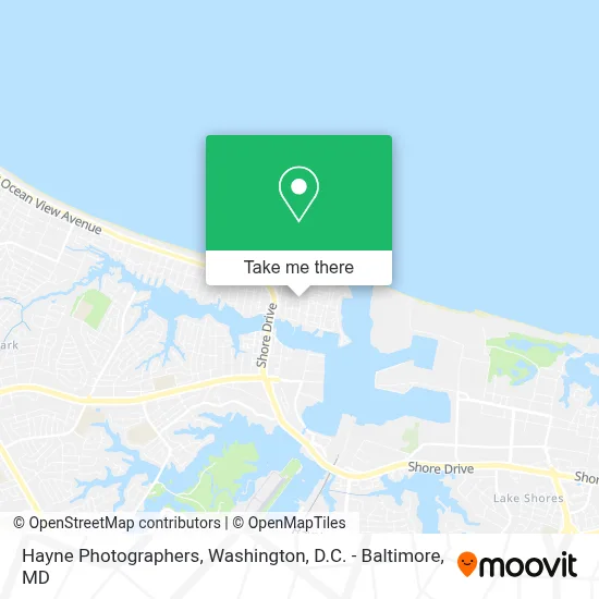 Hayne Photographers map