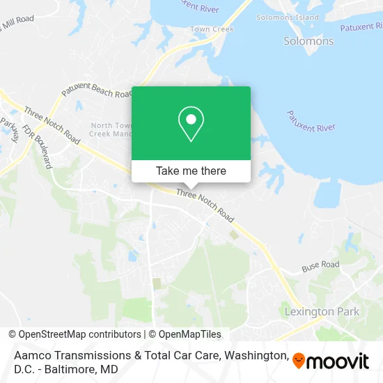 Aamco Transmissions & Total Car Care map