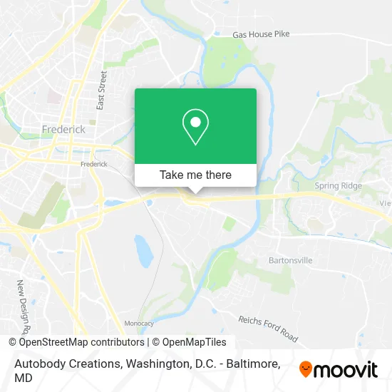 Autobody Creations map