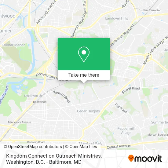 Kingdom Connection Outreach Ministries map