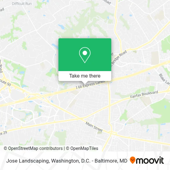 Jose Landscaping map