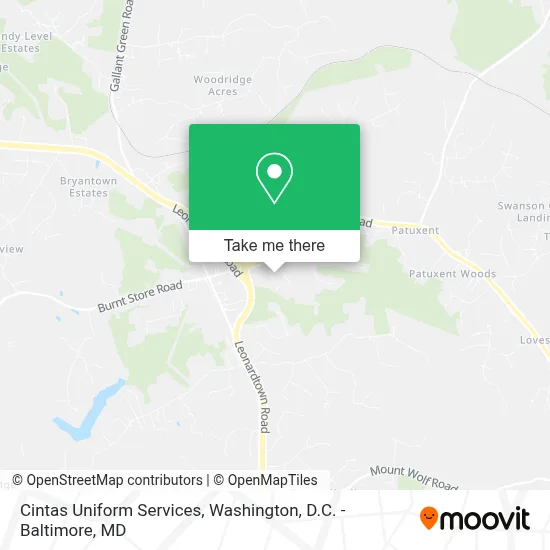 Cintas Uniform Services map