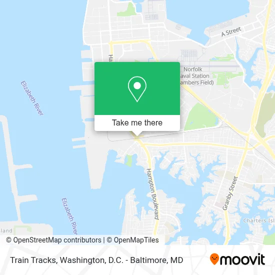 Train Tracks map