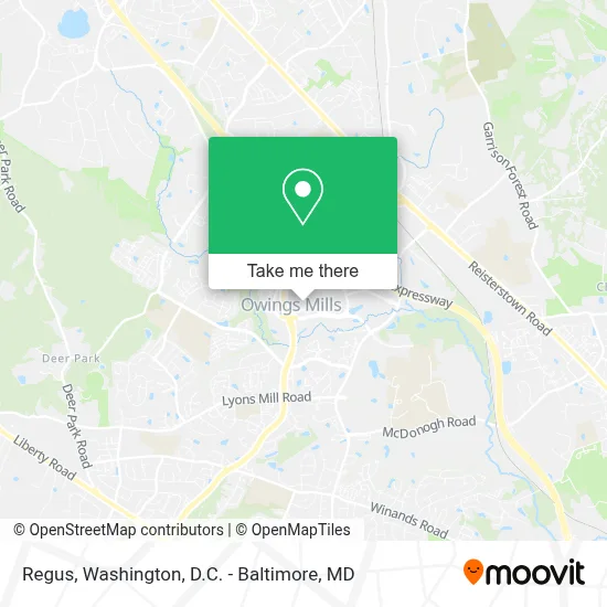 Regus map