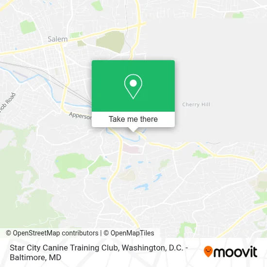 Star City Canine Training Club map
