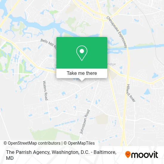 The Parrish Agency map