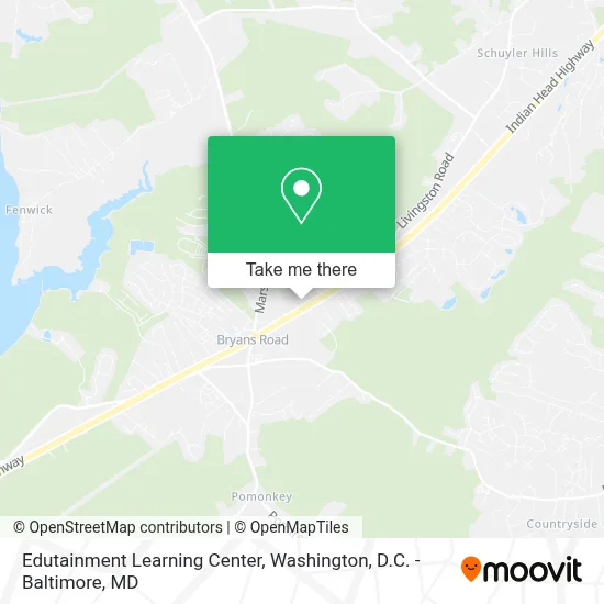 Edutainment Learning Center map