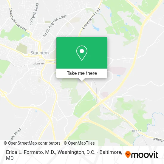 Erica L. Formato, M.D. map