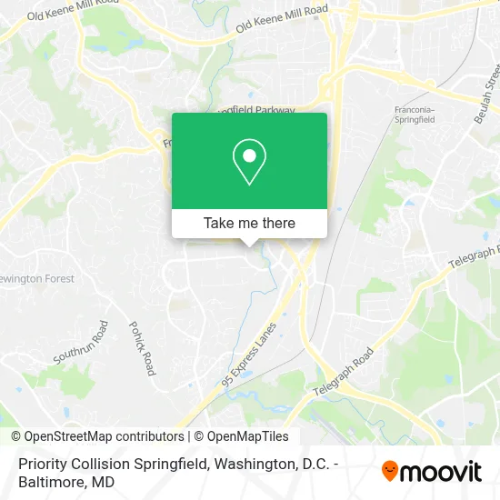 Priority Collision Springfield map