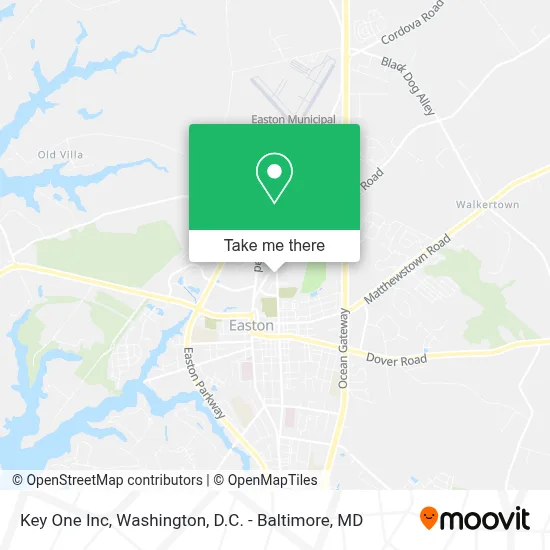Key One Inc map
